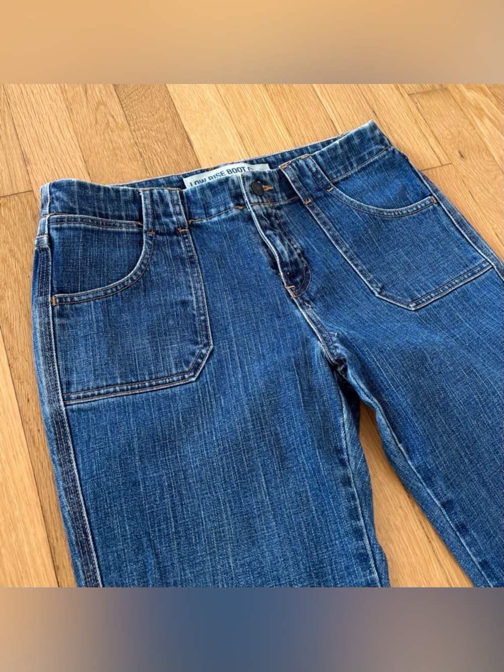Vintage Gap Jeans Low Rise Bootcut 2003 Size 10R - Picture 4 of 10